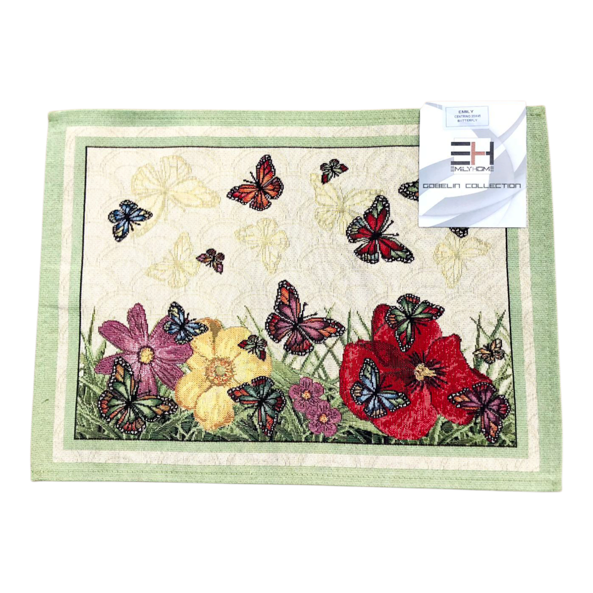 Серветка під гаряче гобеленова колекція " Butterfly   " 35*45 см